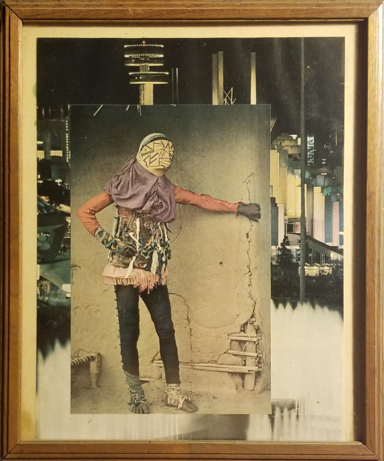 self portrait collage by Charlie Nash